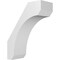 Ekena Millwork 6-in. W x 14-in. D x 18-in. H Legacy Architectural Grade PVC Knee Brace BRCP06X14X18LEC - alternate 1